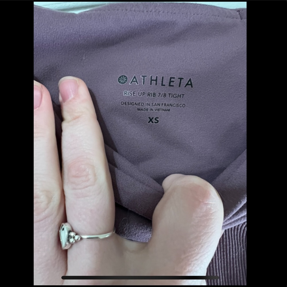 Athleta Rise Up Rib Leggings - Picture 3 of 6
